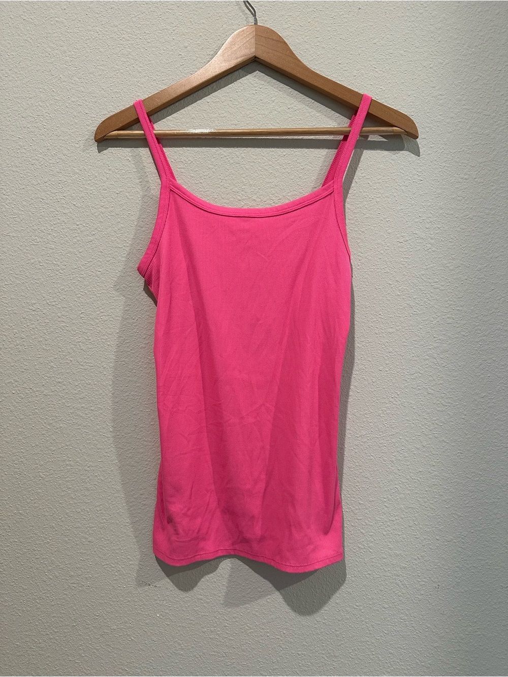 Women's Old Navy Pink Spaghetti Strap Tank Top Large